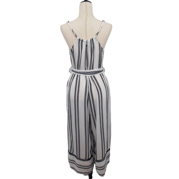 Dolce Vita Striped Linen Blend Jumpsuit, Size Extra Small - Picture 6 of 16